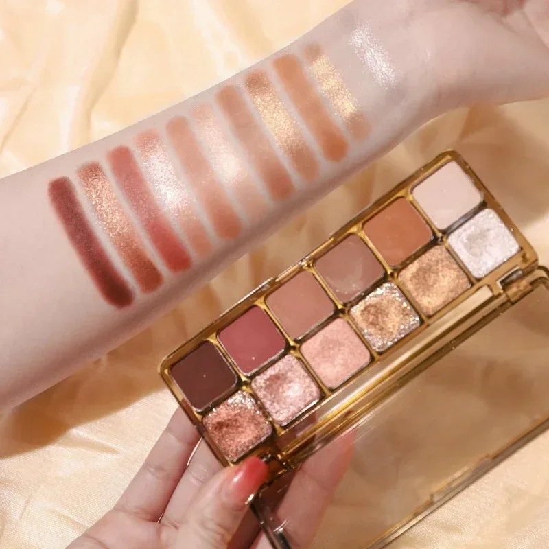Beauty Makeup Eyeshadow Palette - 12 Farben Glitzer Lidschatten Palette Make-up