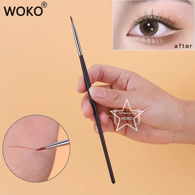 Makeup Beauty Ro - T22 Feiner Eyeliner-Make-up-Pinsel, flüssiger Gel-Eyeliner-Pinsel, präziser