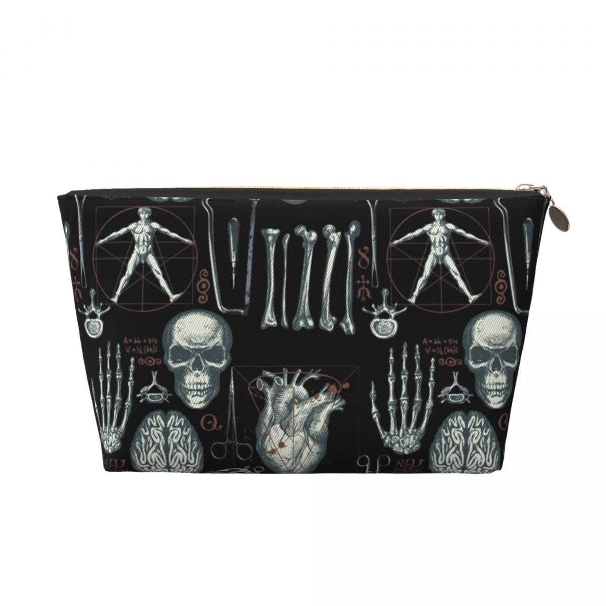 Beauty Makeup Kit Box - Benutzerdefinierte Reise menschliche Anatomie gedruckt Kulturbeutel