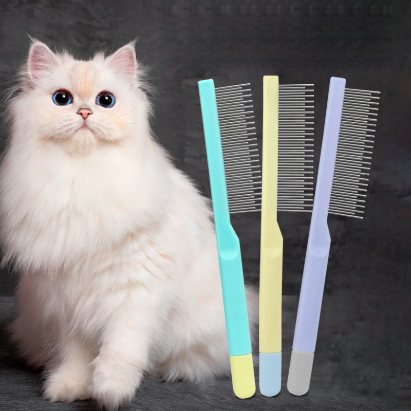 Makeup Beauty Ro - Haustier-Katzenkamm Katzen- und Hundehaarentfernungsbürste Reinigungsbürste Schönheitspflege