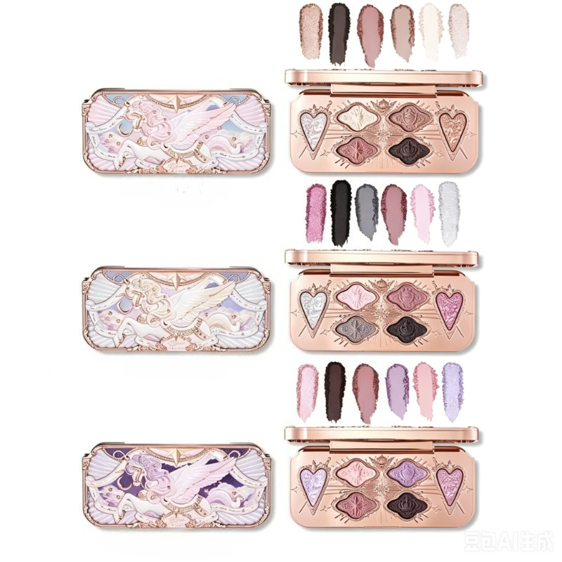 Beauty Makeup Eyeshadow Palette - Flower Knows Knight Unicorn Lidschatten-Palette Matte