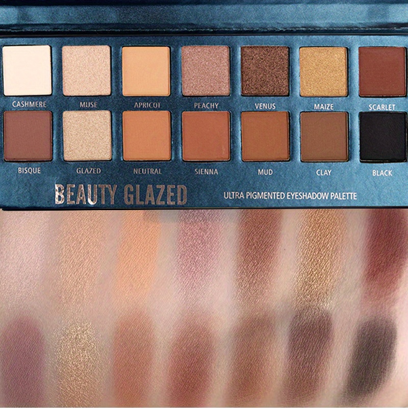 BEAUTY GLAZED 14-Farben-Lidsch – Beauty Makeup Eyeshadow Palette Bewertung und Preis