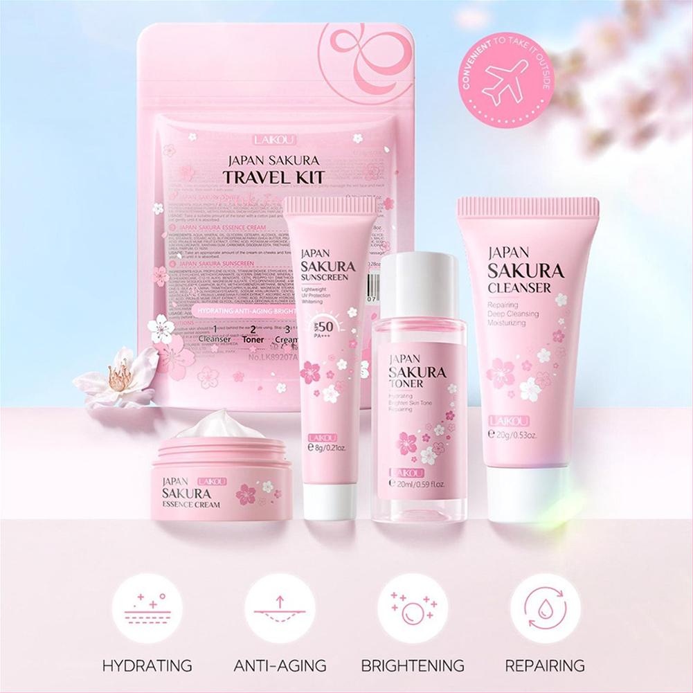 Sakura Hautpflege-Set, Gesicht – Beauty For Makeup Bewertung und Preis